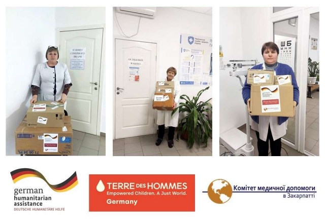 Specialized medical aid was donated to Kherson region communities