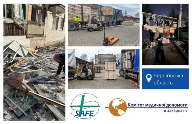 Helping to rebuild Chernihiv region