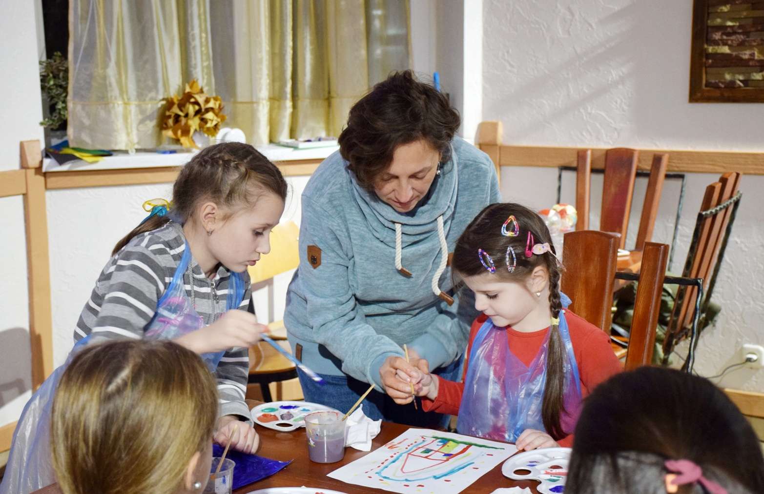 Sincere greetings in children’s handicrafts: master class in "PrykhystOk"