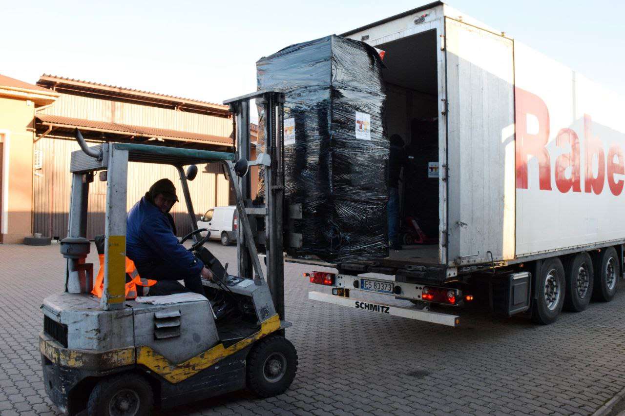 БО «КМДЗ» зустріла 98-й гуманітарний вантаж з Франції для України