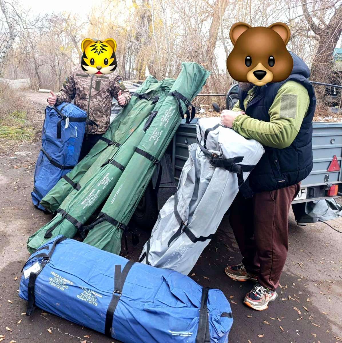 It could have been a large tent city, but...