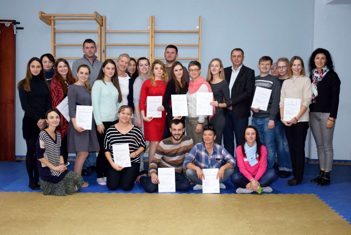 In Zakarpattia, more than 50 students attended a course on physiotherapy in early intervention from Swiss specialists