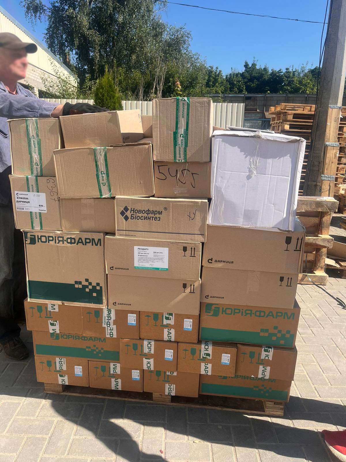 Help for medical workers in Kramatorsk