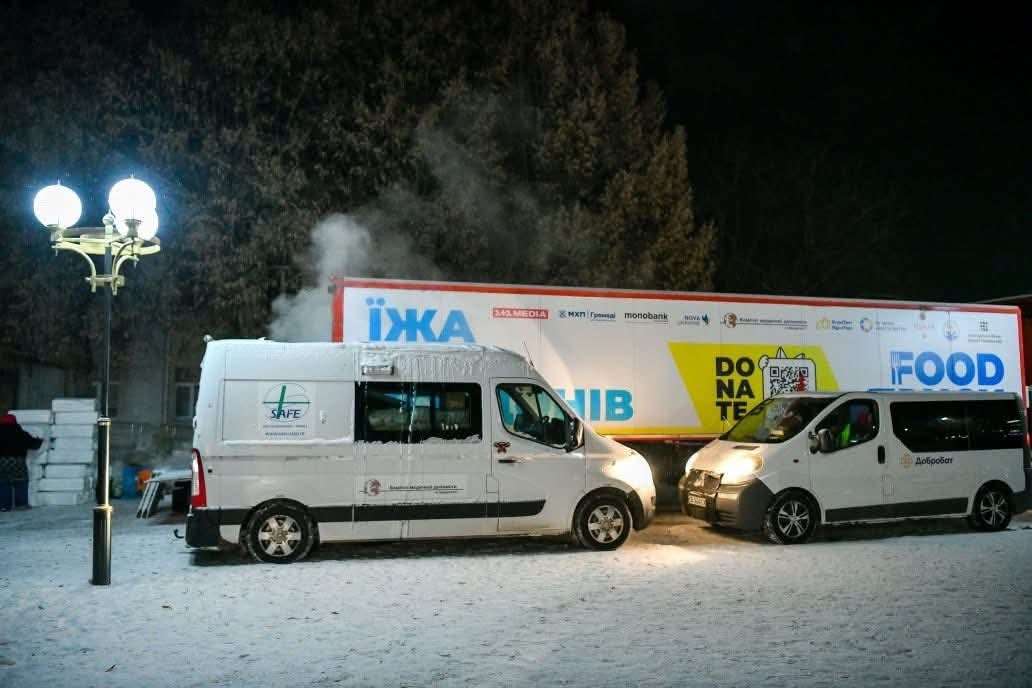 Важлива підтримка: понад 620 тисяч порцій гарячих обідів від команди фудтраку з початку 2026 року